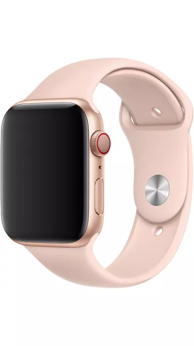 Bracelet sport en silicone - Rose clair - Apple Watch 38/40/41/42 mm