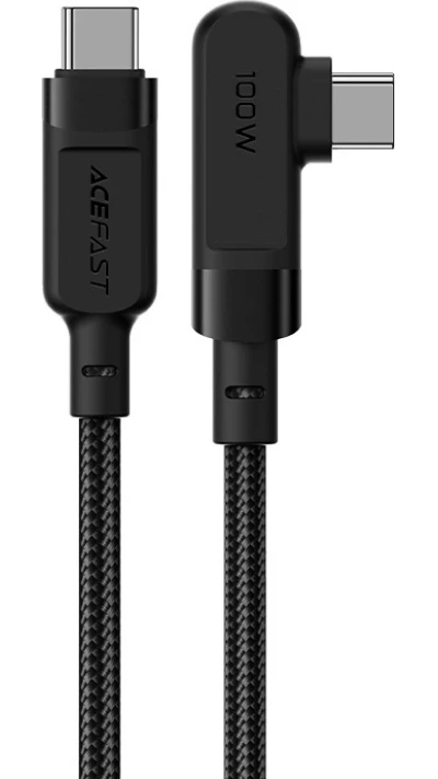 Câble USB-C vers USB-C PD QC 100W 5A 480Mb/s (2 m) Acefast C5-03 - Noir