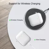 AirPods Pro Case Hülle - Silikon Gel durchsichtig mit Karabiner - Transparent