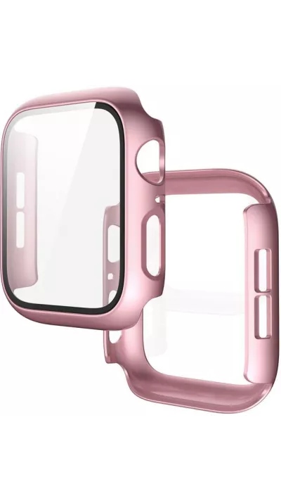 Coque Apple Watch 41 mm - Full Protect avec vitre de protection - Rose