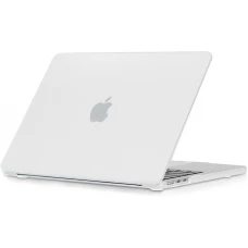 MacBook Pro 16" (2021, 2023) Case Hülle - Hardshell Schutzhülle Ultra-dünn zweiteilig semi-transparent - Weiss