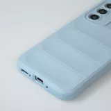 Galaxy A54 5G Case Hülle - Robustes Silikon mit Doppelter Schutzschicht - Hellblau