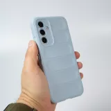 Galaxy A54 5G Case Hülle - Robustes Silikon mit Doppelter Schutzschicht - Hellblau