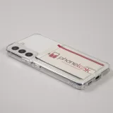 Samsung Galaxy S25 Case Hülle - Gummi Bumper Kartenhalter - Transparent