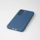 Coque Samsung Galaxy S25 - Gel soft touch - Bleu foncé