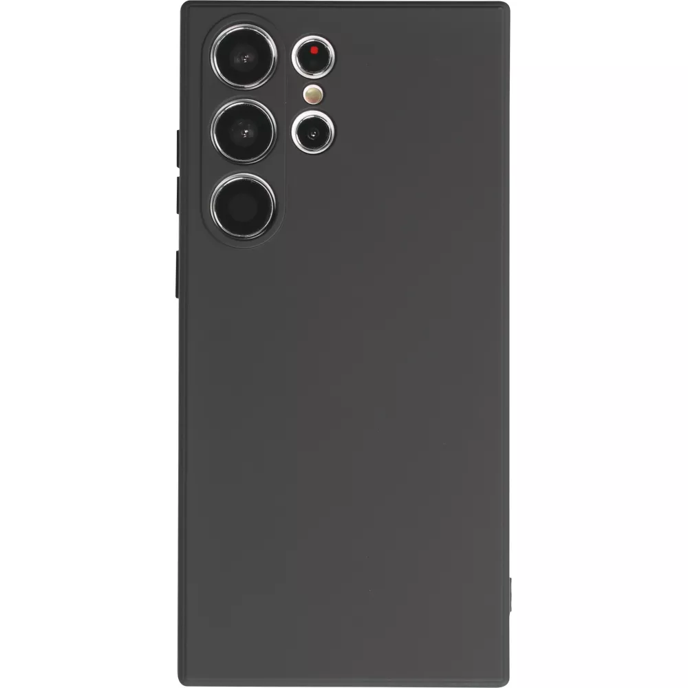 Samsung Galaxy S25 Ultra Case Hülle - Silikon soft touch - Schwarz