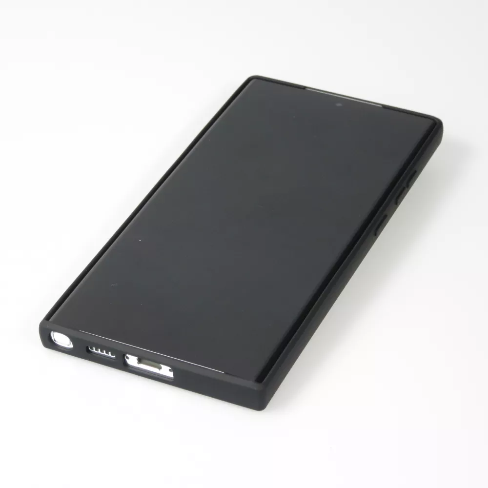Samsung Galaxy S25 Ultra Case Hülle - Silikon soft touch - Schwarz