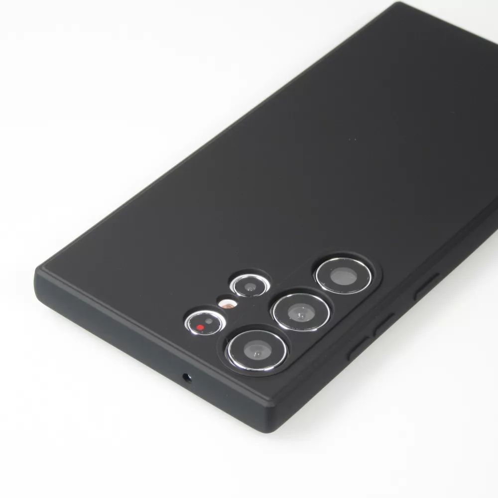 Samsung Galaxy S25 Ultra Case Hülle - Silikon soft touch - Schwarz
