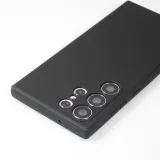 Samsung Galaxy S25 Ultra Case Hülle - Silikon soft touch - Schwarz