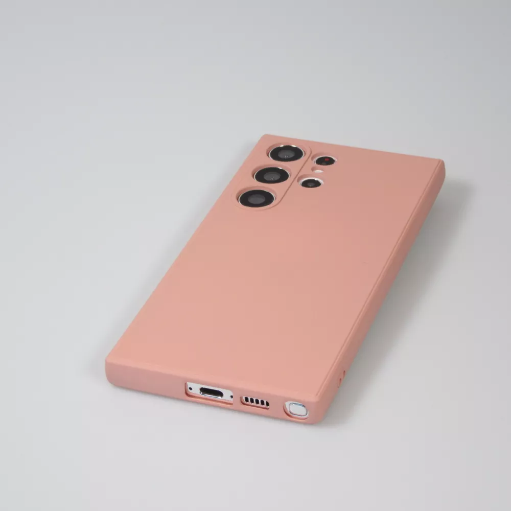 Samsung Galaxy S25 Ultra Case Hülle - Silikon soft touch - Rosa