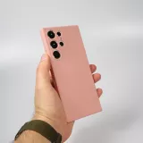 Samsung Galaxy S25 Ultra Case Hülle - Silikon soft touch - Rosa