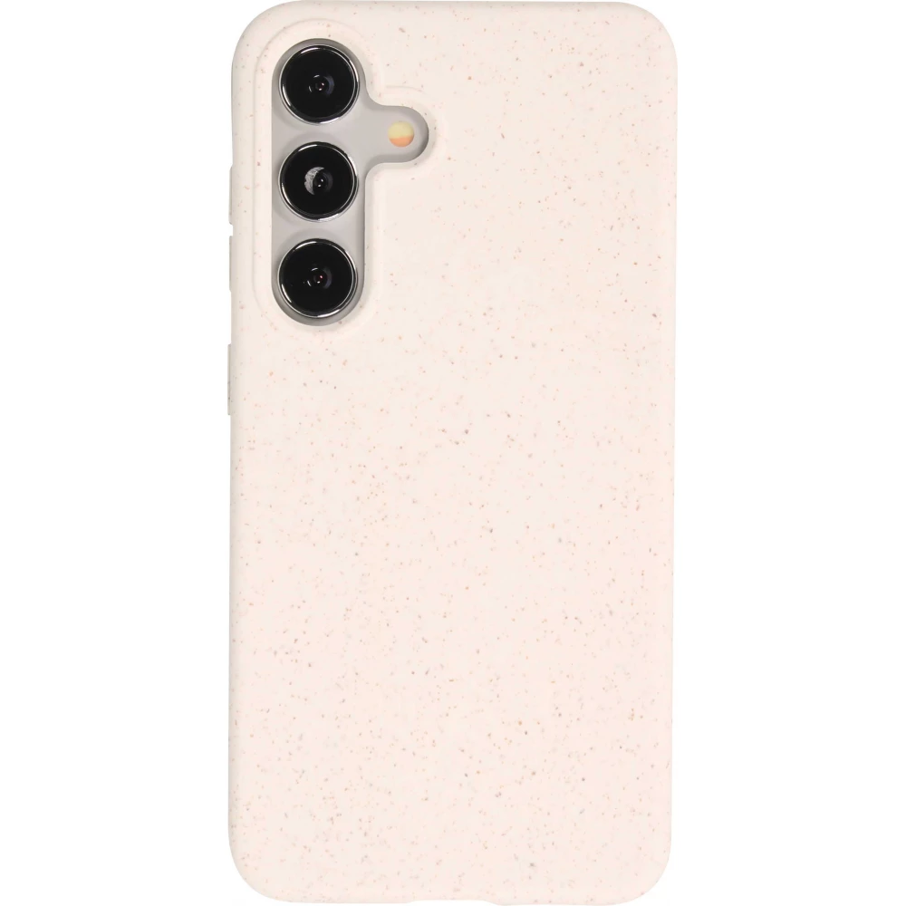 Samsung Galaxy S25+ Case Hülle - Bio Eco-Friendly biologisch Kompostierbar ökologisch - Weiss