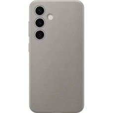 Galaxy S24 Case Hülle - Offizielle Samsung aus veganem Leder - Taupe