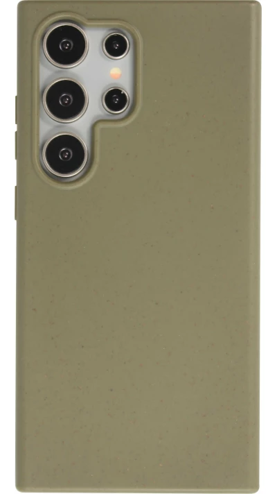 Coque Samsung Galaxy S24 Ultra - Bio Eco-Friendly biodégradable écologique nature - Vert foncé
