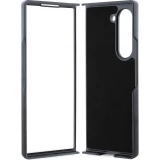 Galaxy Z Fold6 Case Hülle - Karl Lagerfeld Saffiano mit Karl und Choupette Metall-Logo - Schwarz