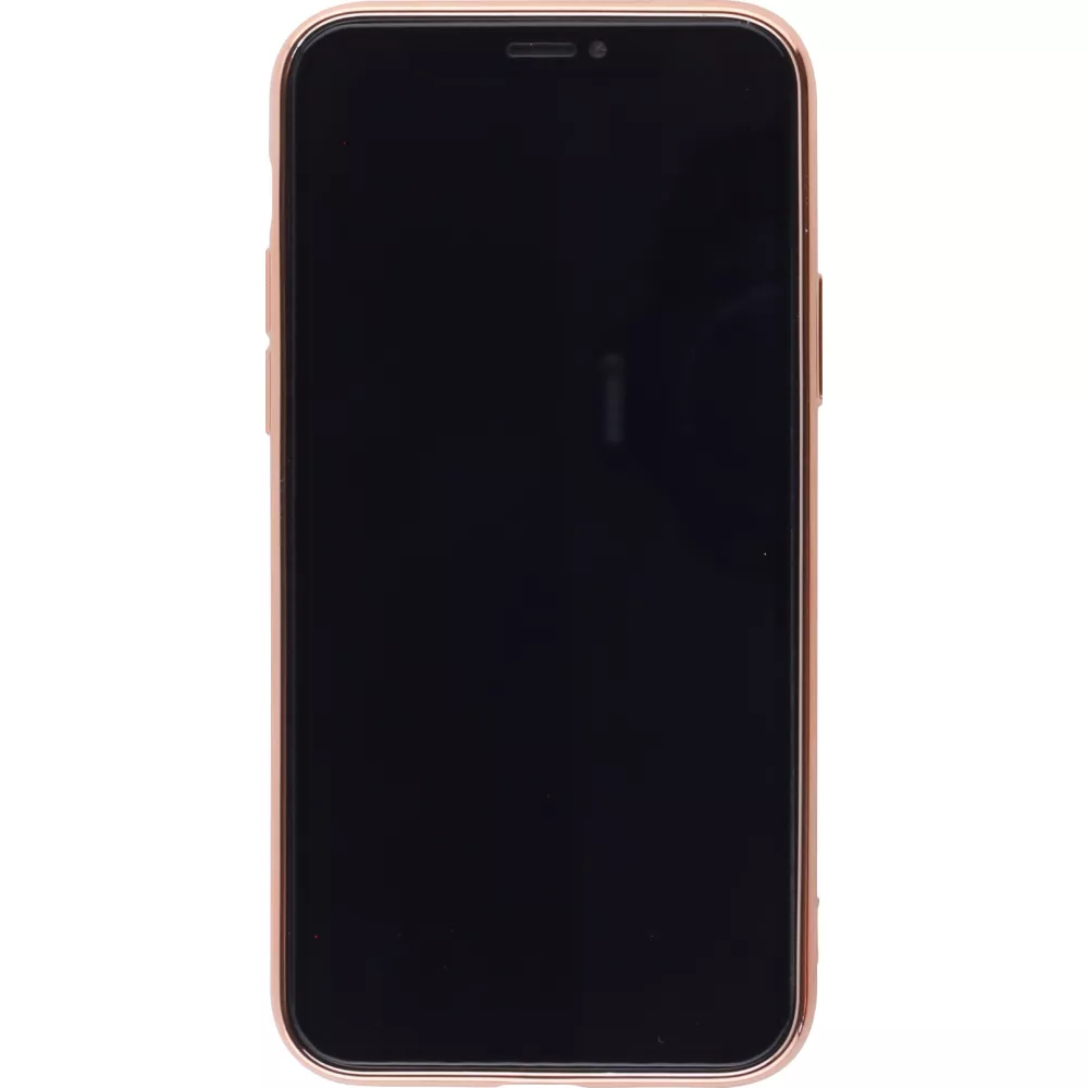 Hülle Samsung Galaxy S25 Ultra - Gummi Bronze mit Ring - Dunkelgrün