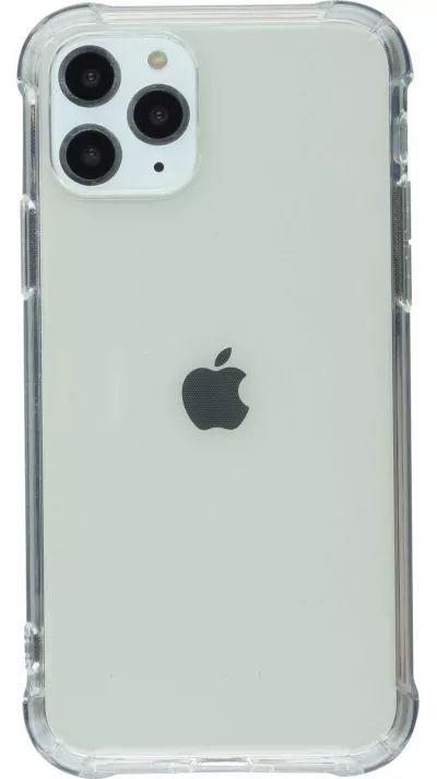Hülle iPhone 11 Pro - Gummi Transparent Gel Bumper mit extra Schutz für Ecken Antischock