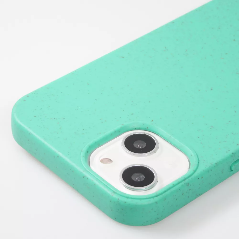 Samsung Galaxy S24 Case Hülle - Bio Eco-Friendly Vegan mit Handykette Necklace - Türkis