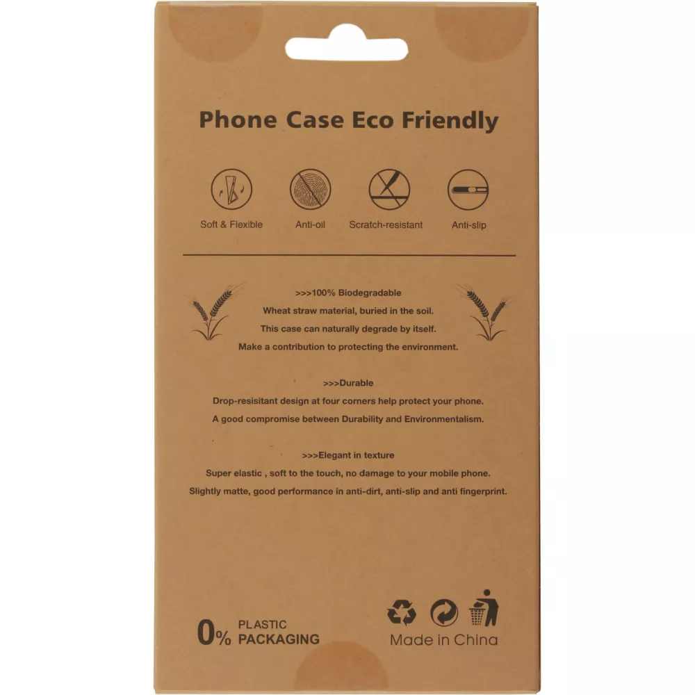 Hülle iPhone 14 Plus - Bioka Biologisch Abbaubar Eco-Friendly Kompostierbar - Gelb