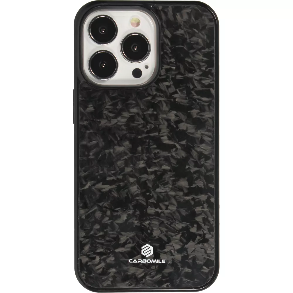 iPhone 16 Pro Case Hülle - Carbomile Forged Carbon (Kompatibel mit MagSafe)