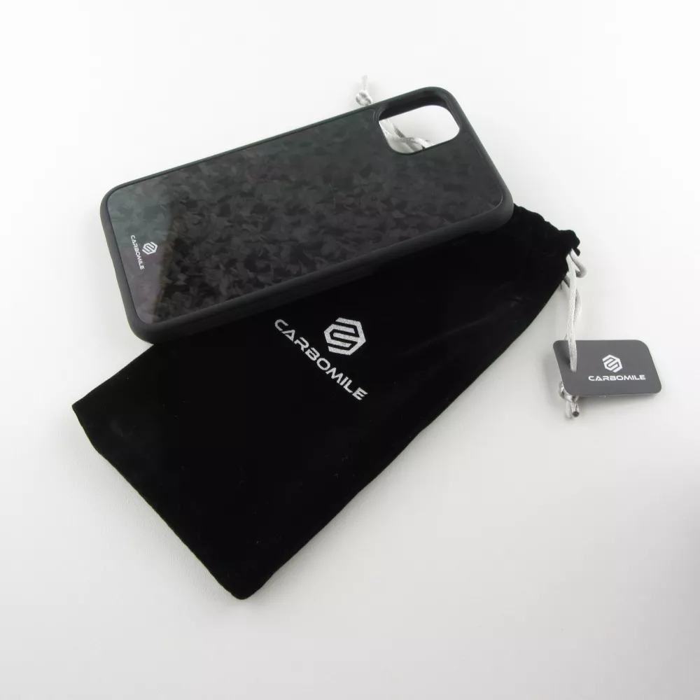 iPhone 16 Pro Case Hülle - Carbomile Forged Carbon (Kompatibel mit MagSafe)