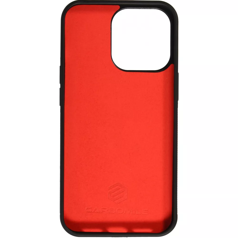 iPhone 16 Pro Case Hülle - Carbomile Forged Carbon (Kompatibel mit MagSafe)