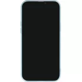 iPhone 16 Pro Max Case Hülle - Gummi weich mit Kameraschutzglas MagSafe - Blau