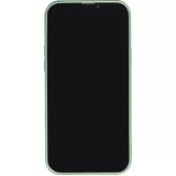 iPhone 15 Pro Case Hülle - Gummi weich mit Kameraschutzglas MagSafe - Grün