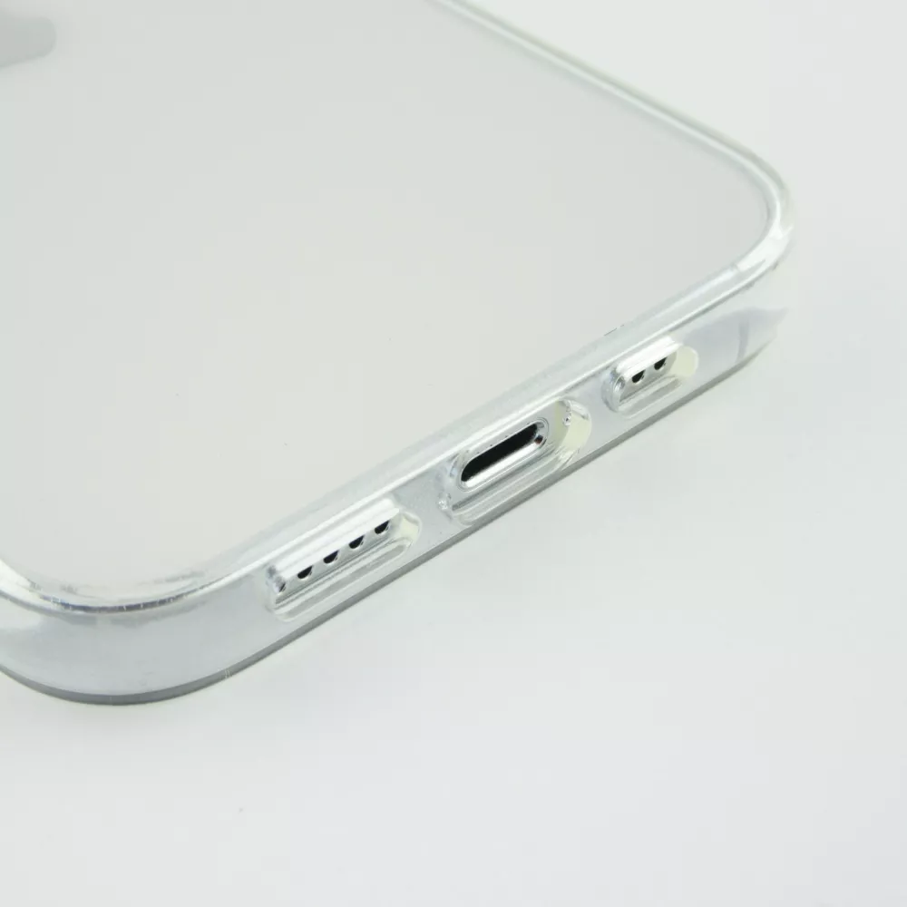 iPhone 16 Pro Max Case Hülle - Gummi Transparent Silikon Gel Simple Super Clear flexibel