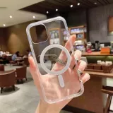 Hülle iPhone 16 Pro Max - MagSafe kompatibel Gummi transparent TPU Silikon