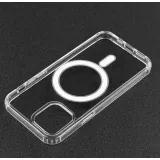 Hülle iPhone 16 Pro Max - MagSafe kompatibel Gummi transparent TPU Silikon