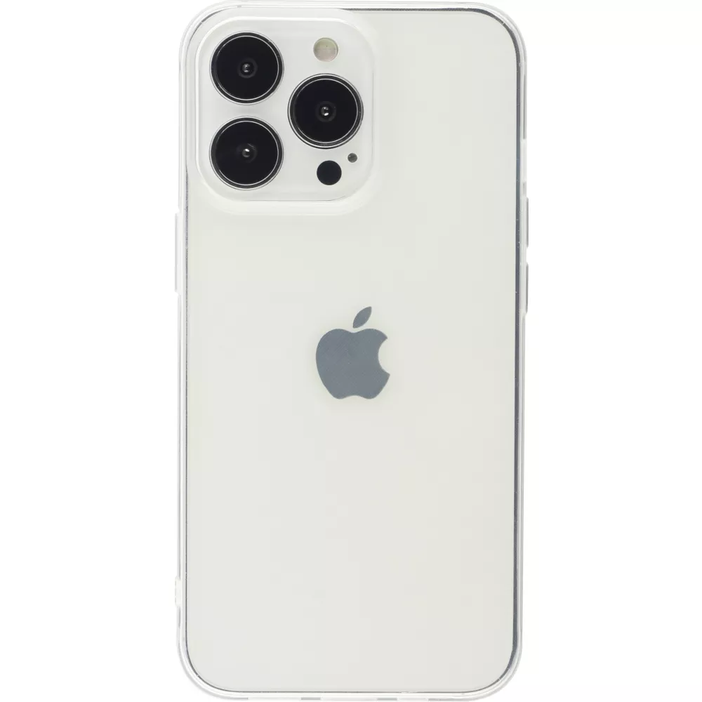 iPhone 16 Pro Max Case Hülle - Ultra-thin Gummi Transparent 0.8 mm Gel-Silikon Superdünn und flexibel