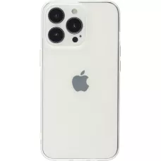 iPhone 16 Pro Max Case Hülle - Ultra-thin Gummi Transparent 0.8 mm Gel-Silikon Superdünn und flexibel
