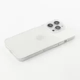 iPhone 16 Pro Max Case Hülle - Ultra-thin Gummi Transparent 0.8 mm Gel-Silikon Superdünn und flexibel