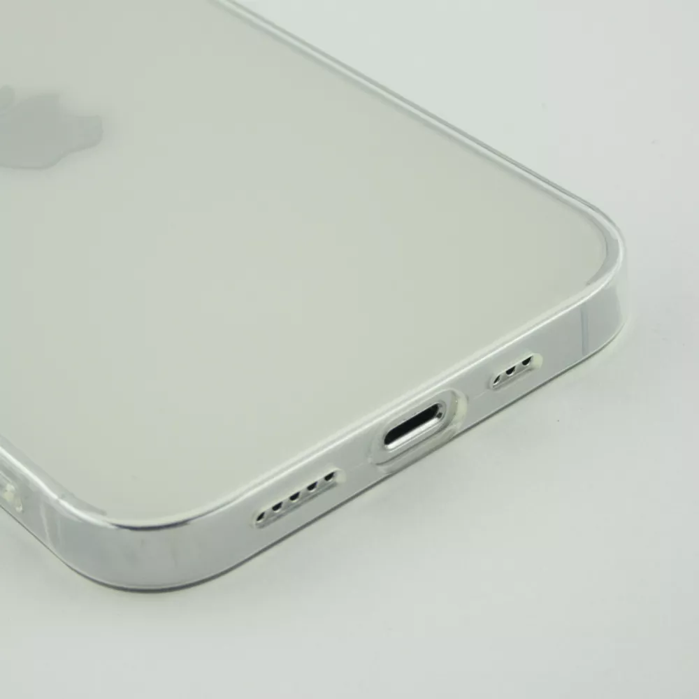 iPhone 16 Pro Max Case Hülle - Ultra-thin Gummi Transparent 0.8 mm Gel-Silikon Superdünn und flexibel