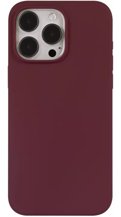 iPhone 15 Pro Case Hülle - Soft Touch - Bordeaux