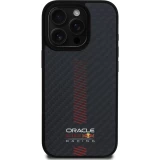 iPhone 16 Pro Case Hülle - Red Bull Racing Carbon Powerbar MagSafe - Schwarz