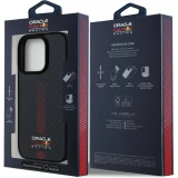 iPhone 16 Pro Case Hülle - Red Bull Racing Carbon Powerbar MagSafe - Schwarz