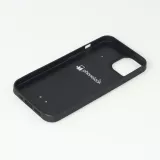 Personalisierte Hülle mit schwarzen Silikonrändern - iPhone 15