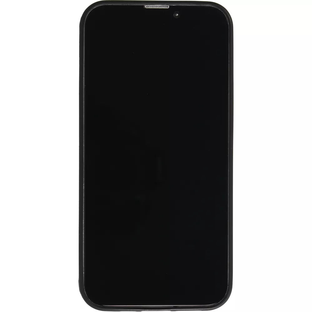Personalisierte Hülle mit schwarzen Silikonrändern - iPhone 15 Pro