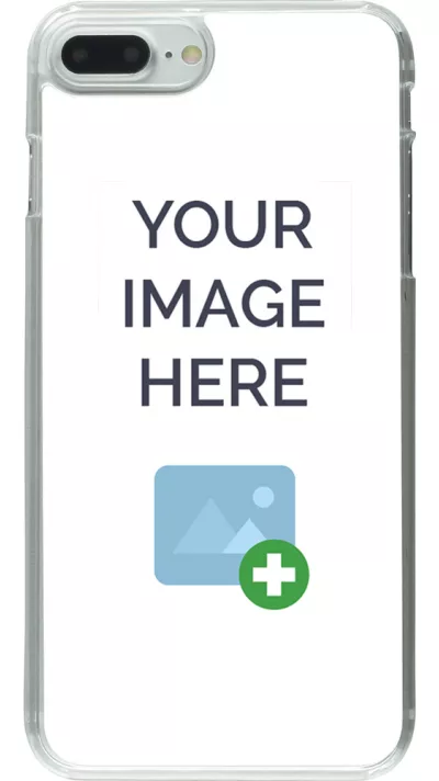 Personalisierte Hülle transparenter Kunststoff - iPhone 7 Plus / 8 Plus