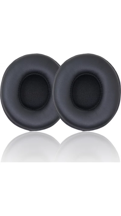 Coussinets oreillettes remplacement pour casque Beats Solo 2 / 3 (set de 2 pièces) - Noir