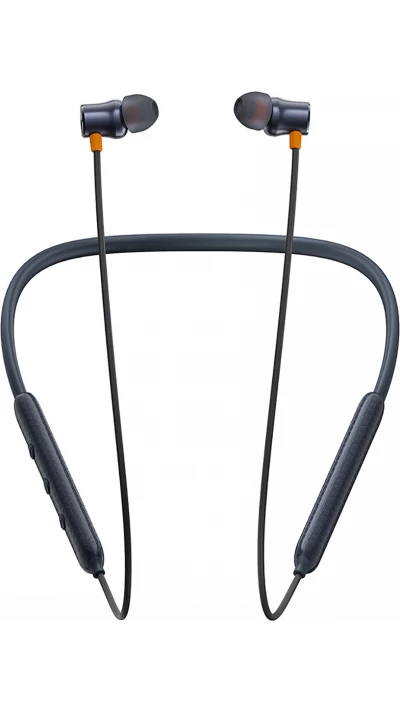 Écouteurs Bluetooth 5.3 sans fil Neckband Acefast N2 avec réduction de bruit ENC et embouts en silicone - Bleu