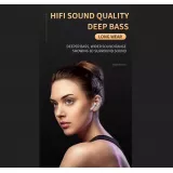 Bluetooth 5.0 Kopfhörer Pro 6 Super Bass wireless Earbuds rundes Design - Rosa