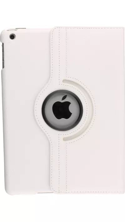 Etui cuir iPad Pro 12.9" (6e gén/2022, 5e gén/2021, 4e gén/2020, 3e gén/2018) - Premium Flip 360 - Blanc