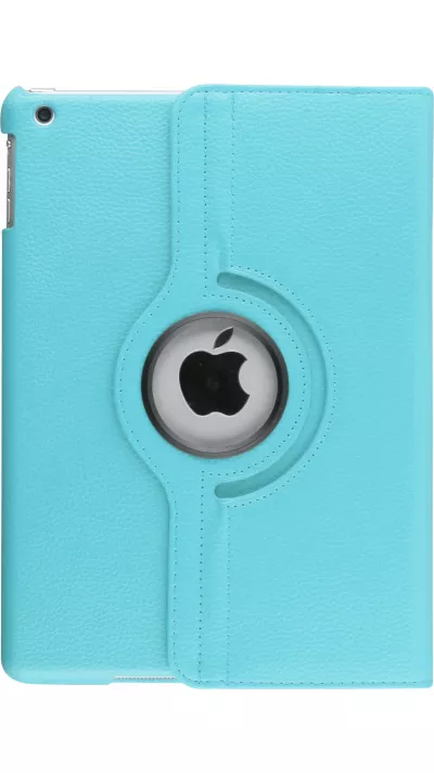 Etui cuir iPad Pro 12.9" (6e gén/2022, 5e gén/2021, 4e gén/2020, 3e gén/2018) - Premium Flip 360 - Bleu clair
