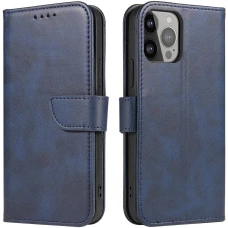 Fourre Samsung Galaxy S25 - Flip cuir avec rabat magnétique - Bleu foncé