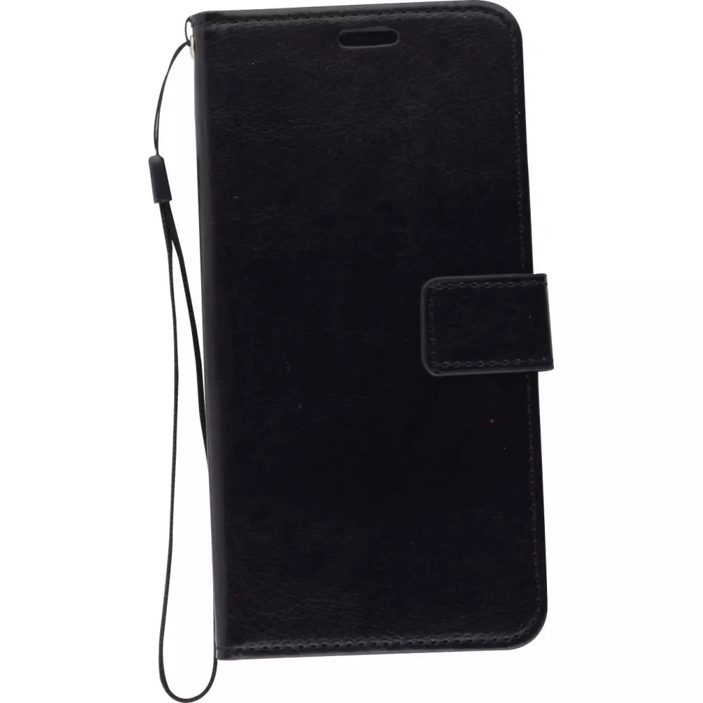 Hülle Samsung Galaxy A34 - Premium Flip Leder Tasche - Schwarz