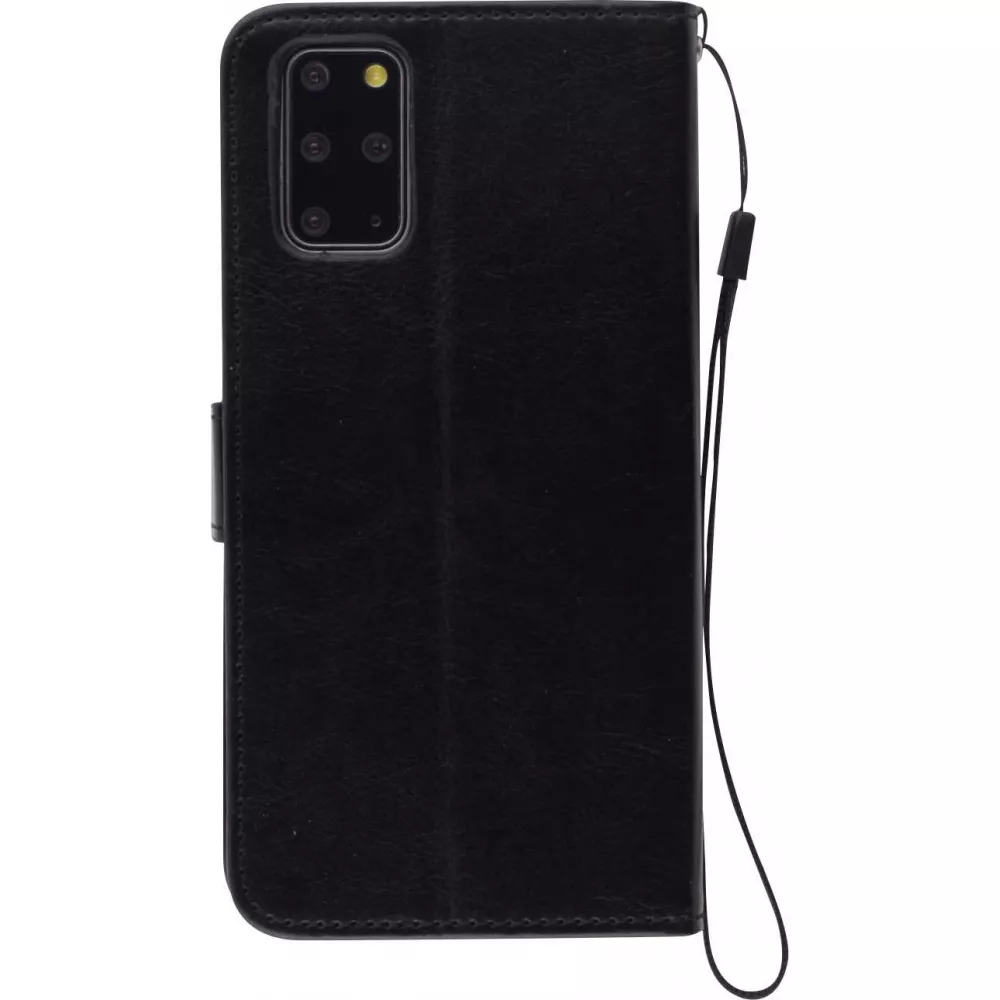 Hülle Samsung Galaxy A34 - Premium Flip Leder Tasche - Schwarz