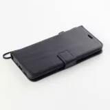 Hülle Samsung Galaxy A34 - Premium Flip Leder Tasche - Schwarz
